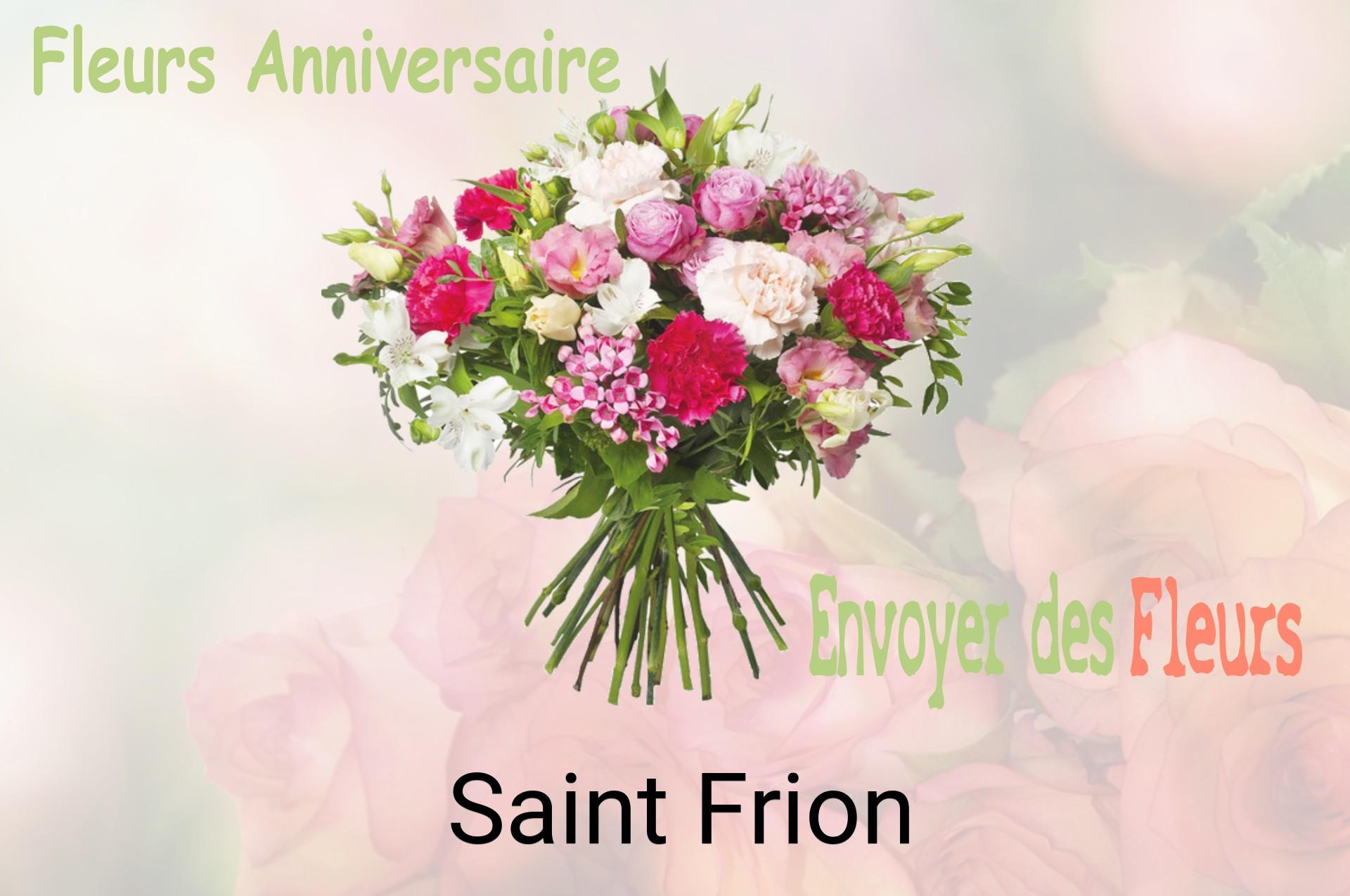 Bouquet de fleurs d’anniversaire livré à Saint-Frion